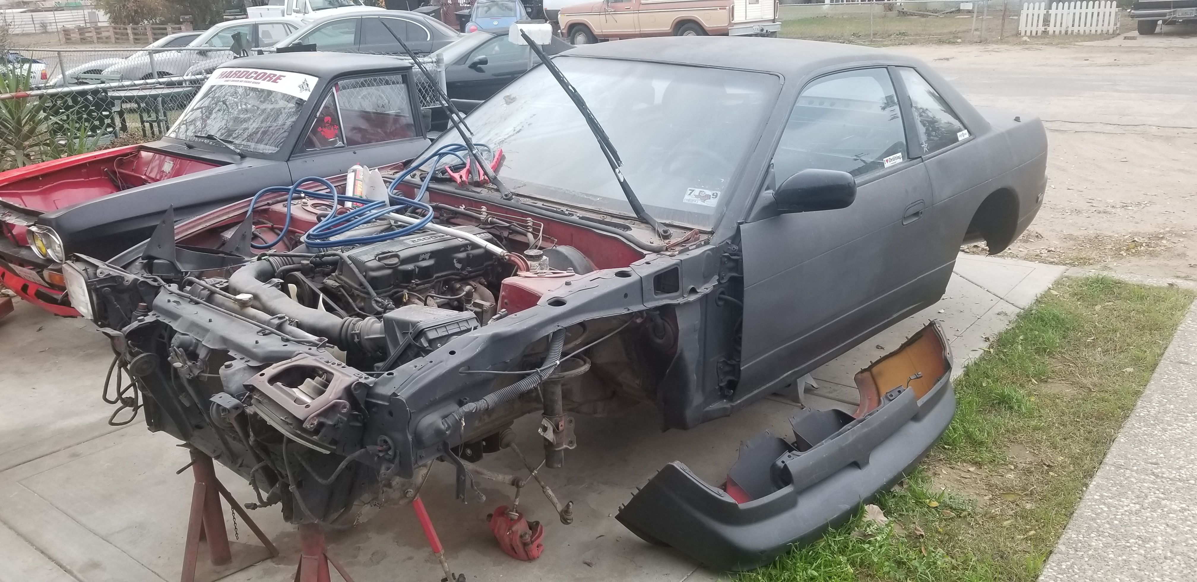 Nissan 240sx s13 silvia coupe partout