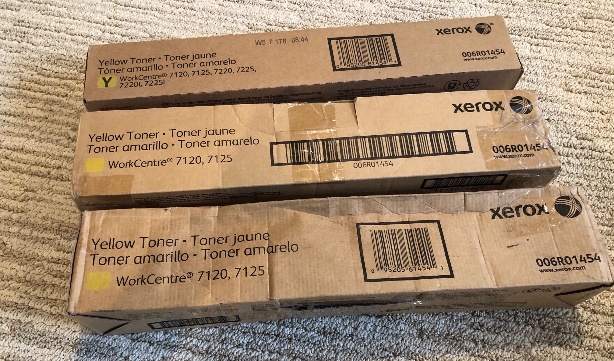 Yellow Toner XEROX 006R01454