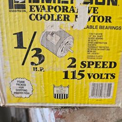 Emerson Evaporative Cooler Motor