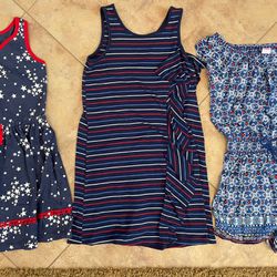 Memorial Day/4th of July Dresses, Romper, Shirts, Skirt