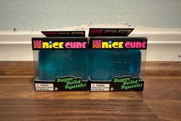 Needoh nice cubes $15- each, 2 available in blue