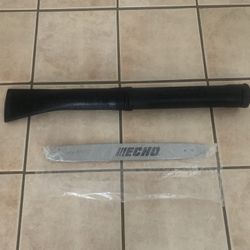  Echo chainsaw guide bar 18” and Vacuum Tube 