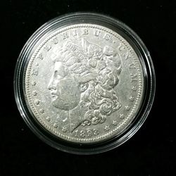 1893 P MORGAN SILVER DOLLAR