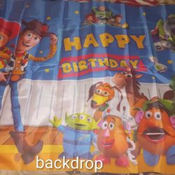 Toy Story Birthday Party decorations and party supplies