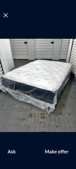 Brand New Mattress in Plastic Wrapping
