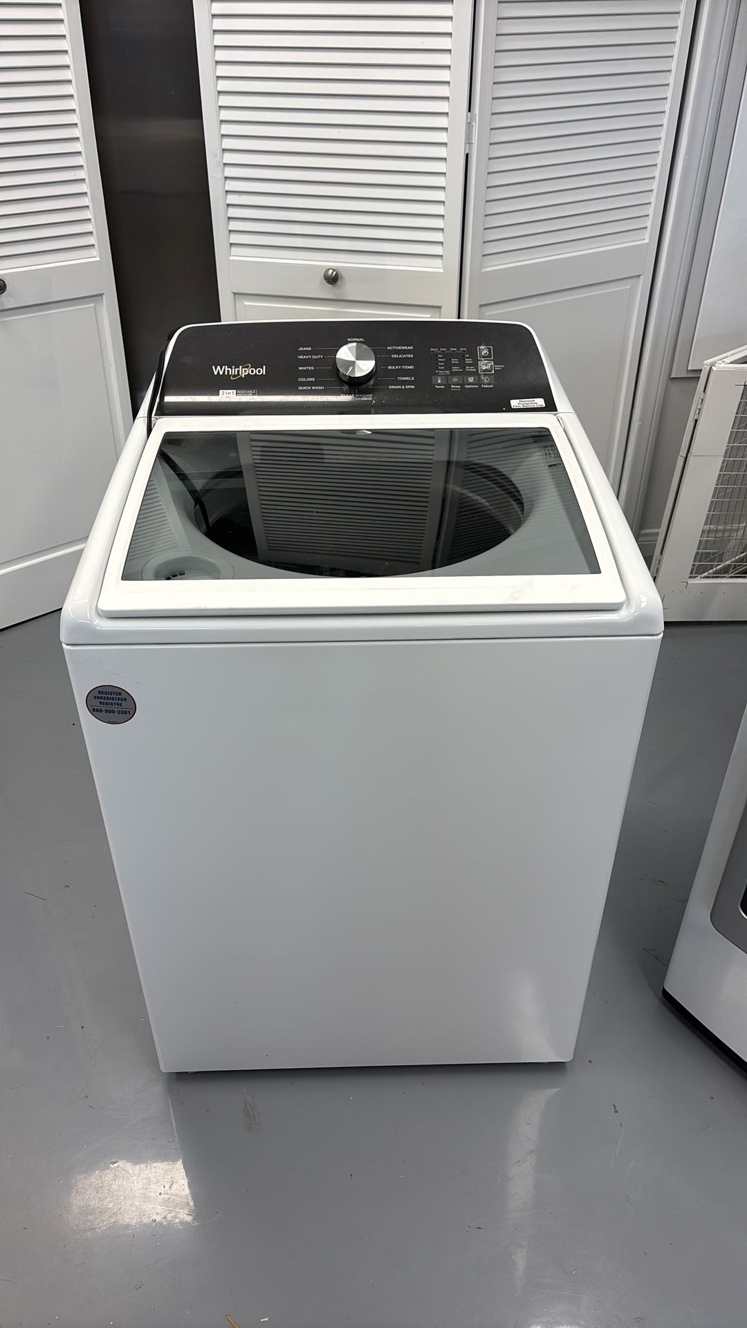 Whirlpool Top Loader