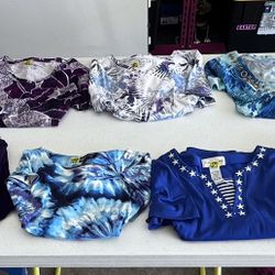 12-Updated Women Casual Cap Sleeves Blouses-2-Sizes Med&9-Lge&1-XL (See Descrip)-$3 ea