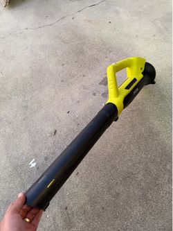 Ryobi 18 volt leaf blower
