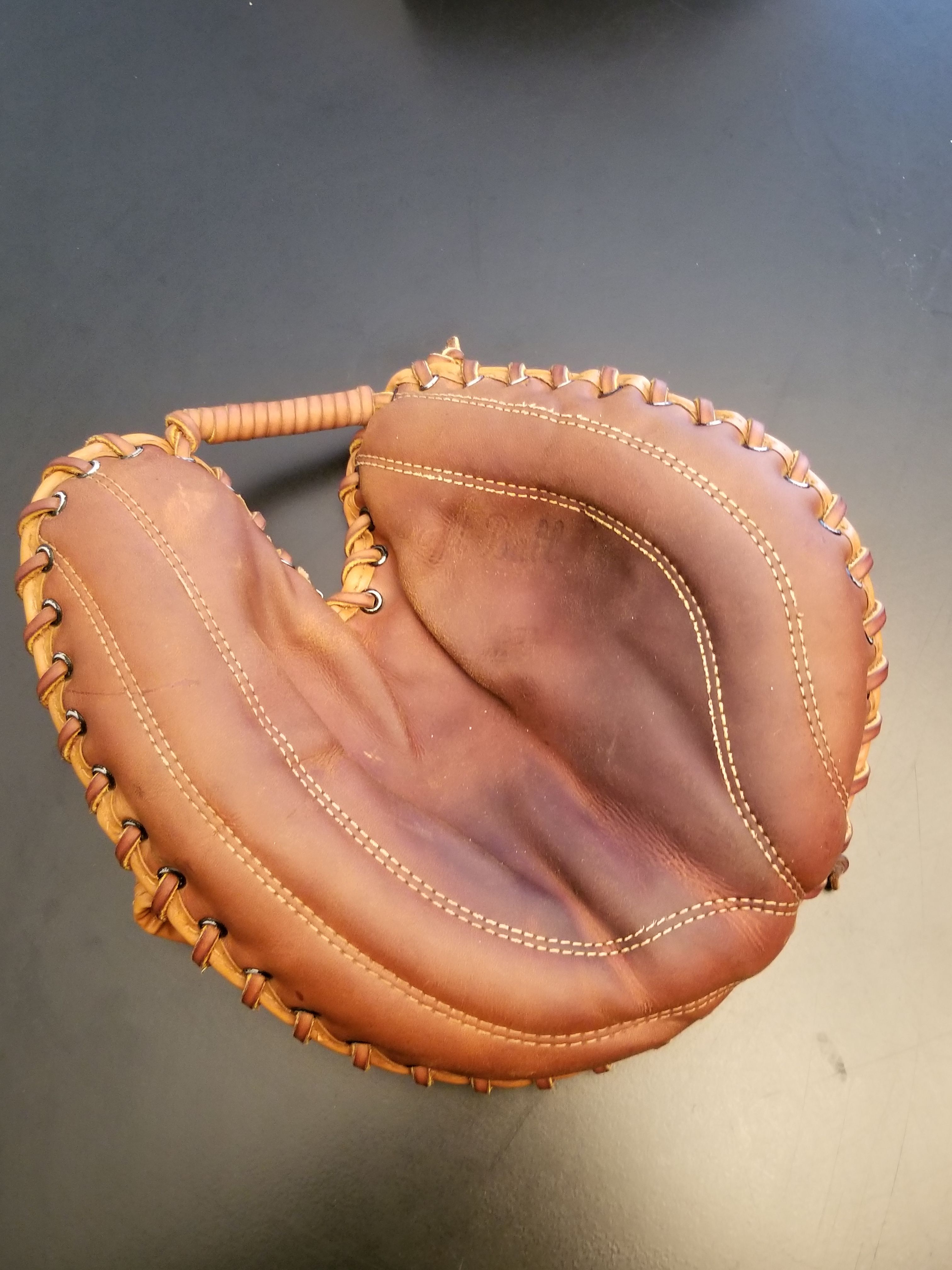 Vintage Wilson Softball Catcher's Glove