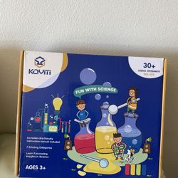 Science Kit, Over 30 Chemistry Experiments Set for Kids, DIY STEM Educational Learning Scientific Toys for Kids Age 3 4 5 6 7 8 9 10 11 Years Old Boys