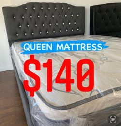 New Queen mattress only $140