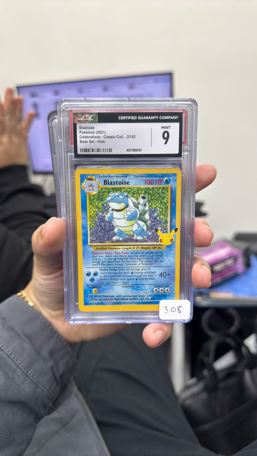 Blastoise Cgc Mint 9