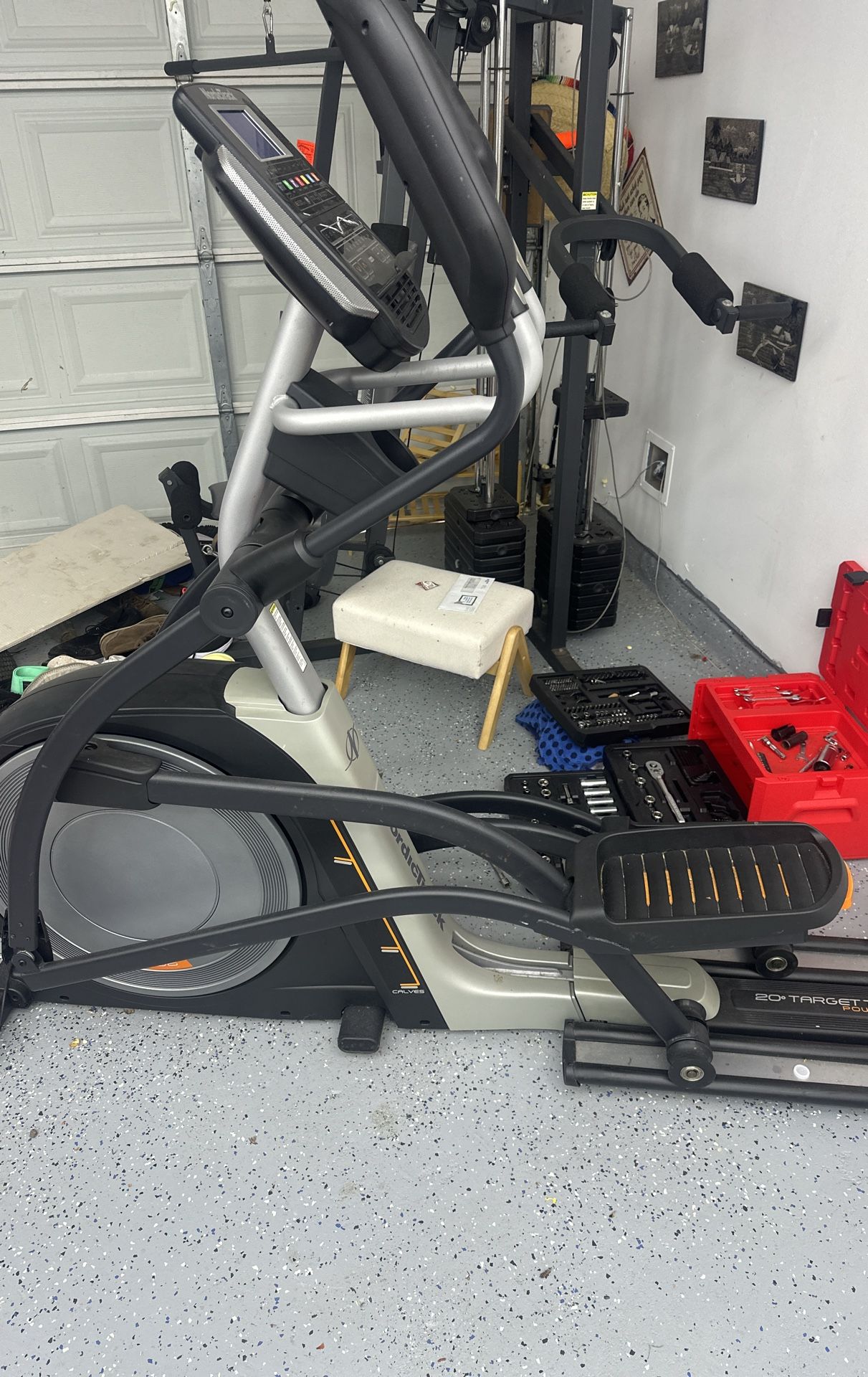 NordicTrack Studio Smart Elliptical with 20 Digital Resistance Levels, Compatible with iFIT Personal Training