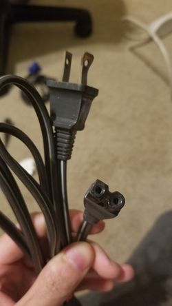 2 prong power cable