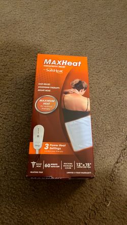 Max heat therapeutic relief