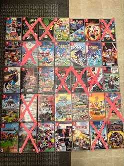 Nintendo Switch Games READ DESCRIPTION 👇