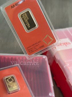10g Valcambi Gold Bars