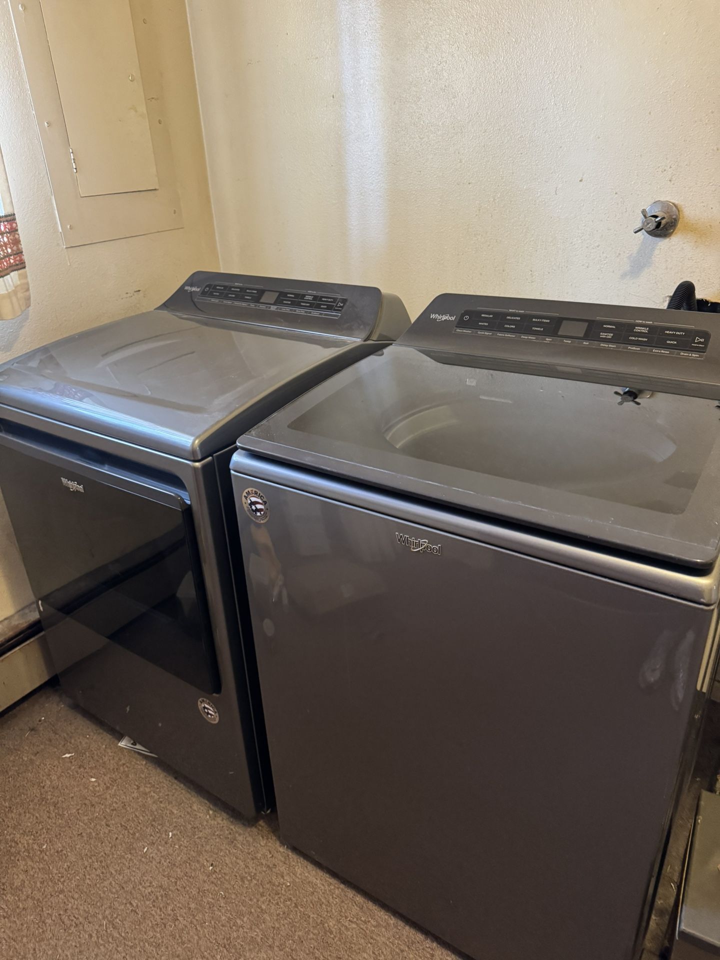 New Washer And Dryer