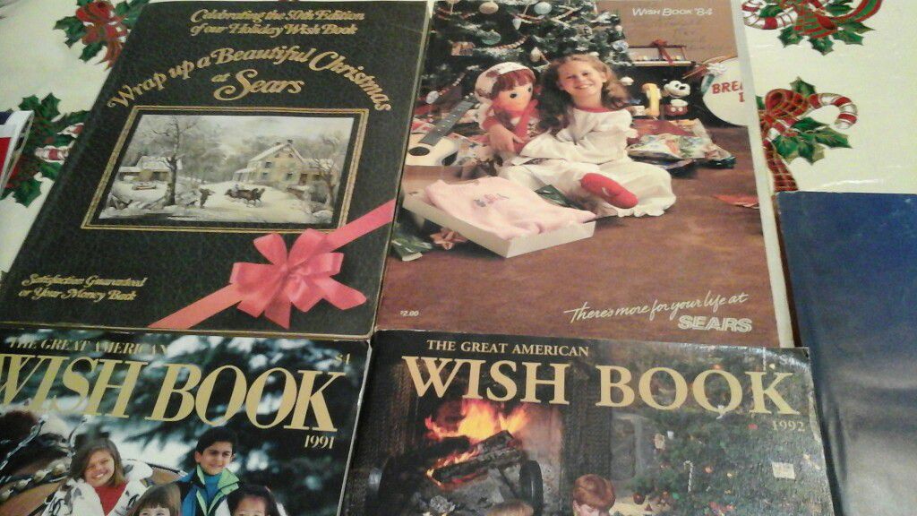 Old sears wish books 25.00 each book plus shipping