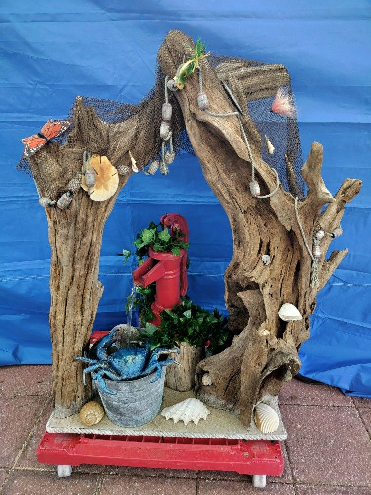 Driftwood Fountain