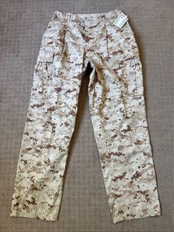 USMC DESERT MARPAT PANTS TROUSER MCCUU Medium Regular NWT CAMOUFLAGE #286 KEEVIL