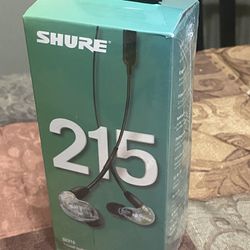 Shure SE215 Earphones $100 