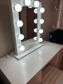 Makeup Vanity with Chair