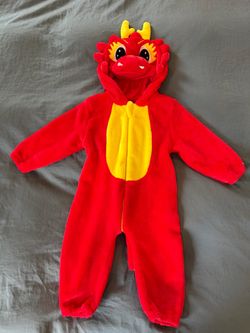Toddler/baby jumpsuit/onesie dragon costume (13 - 18 months)