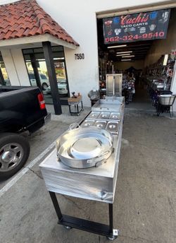 Taco Carts | New | Includes Hose With Regulador