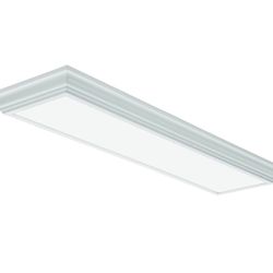 Lithonia Lighting FMFL 30840 CAML 4000K WH 4-Foot LED Linear Flush Mount, 2800 Lumens, 120 Volts, 35 Watts, Damp Listed, White