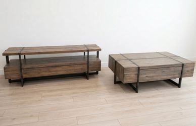 Hammary Modern Timber 2-Piece Living Room Set
