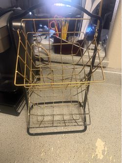 Countertop vegetables and fruit rack