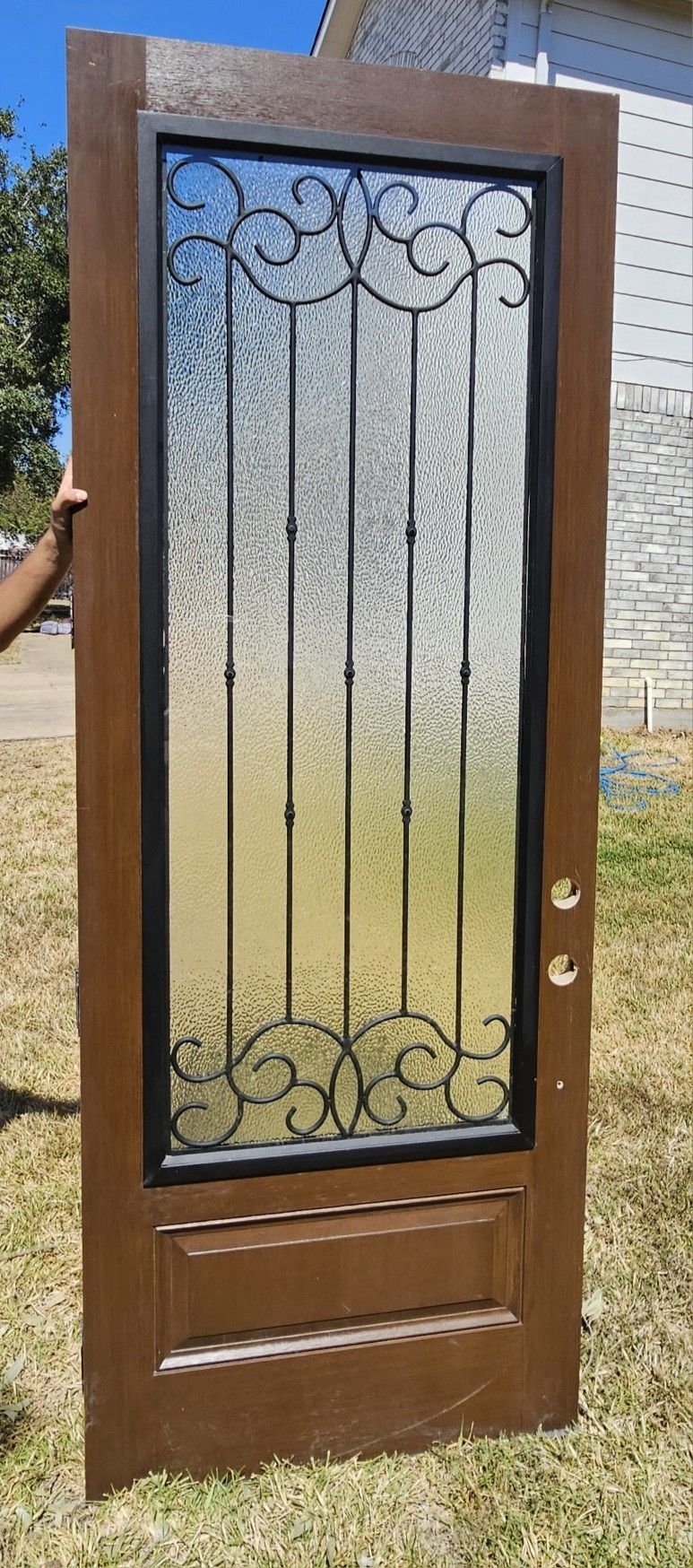 New 36"×96" Fiberglass Entry Door