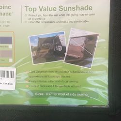 RV Sun Shade Tentproinc
