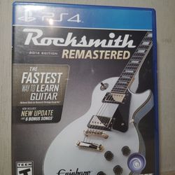 PS4 ROCKSMITH REMASTERED 🎸