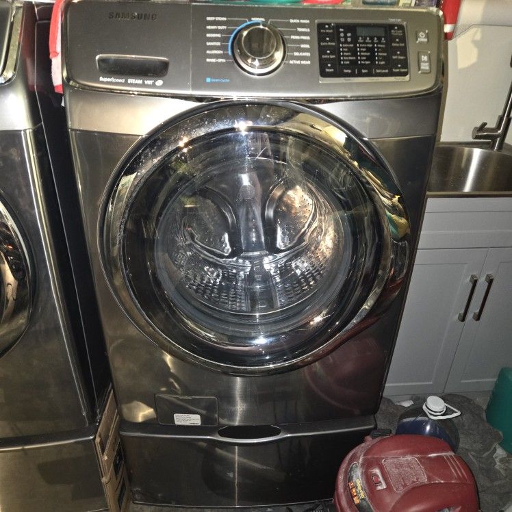 Samsung Washer And Steam Dryer
