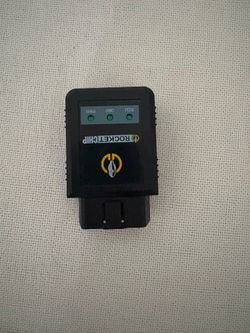 Rocket Chip performance tuning box designed to connect to a vehicle's OBD2 https://offerup.com/redirect/?o=cG9ydC5JdA== is marketed to increase horsep