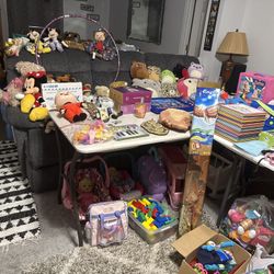 HUGE TOY SALE INDOORS + 12 tables in the garage. READ DESCRIPTION. 5 miles from Milford Redner’s. 