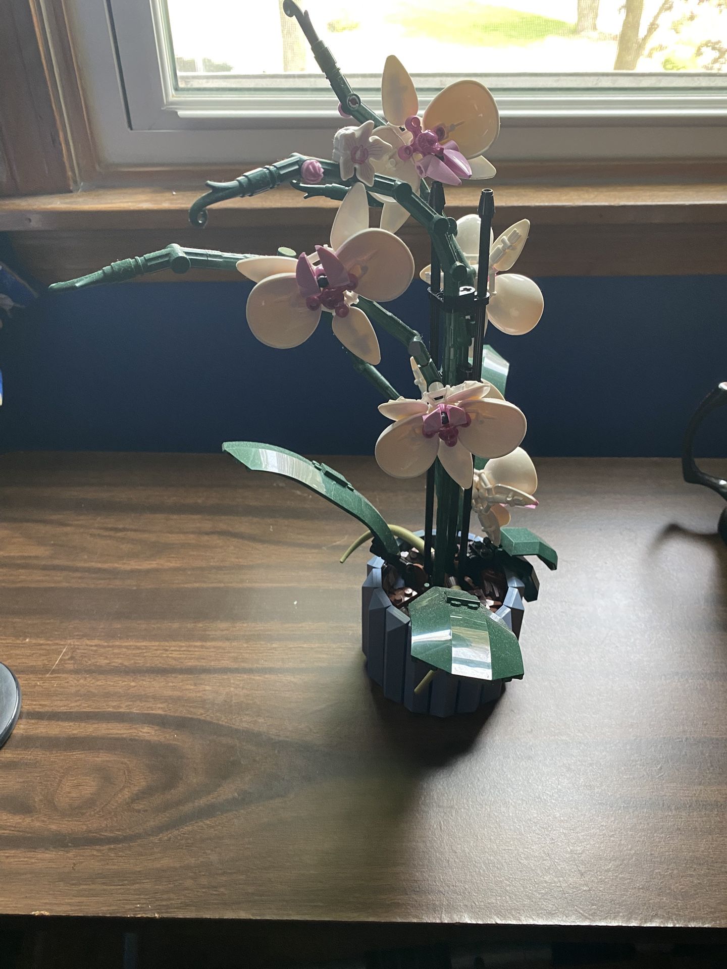 Fully Built Lego Flower