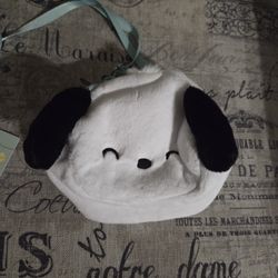 Japan Sanrio Forest Animals Series Pochacco Mascot Pouch Keyring Crossbody Bag