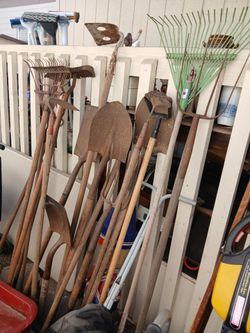 Real good used yard tools