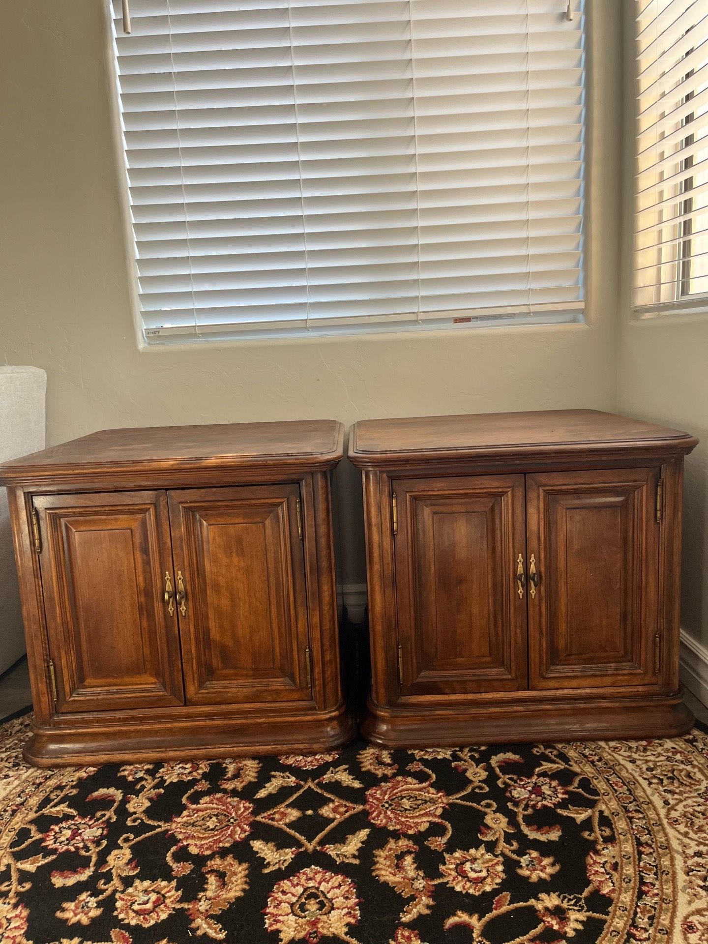 Ethan Allen matching side tables
