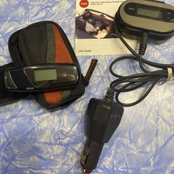 RCA Player With Case & Mobile FM Transmitter