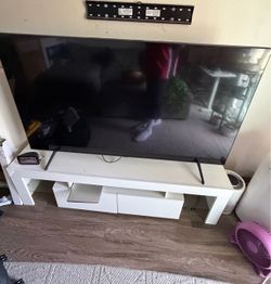 65’ Samsung and TV Stand