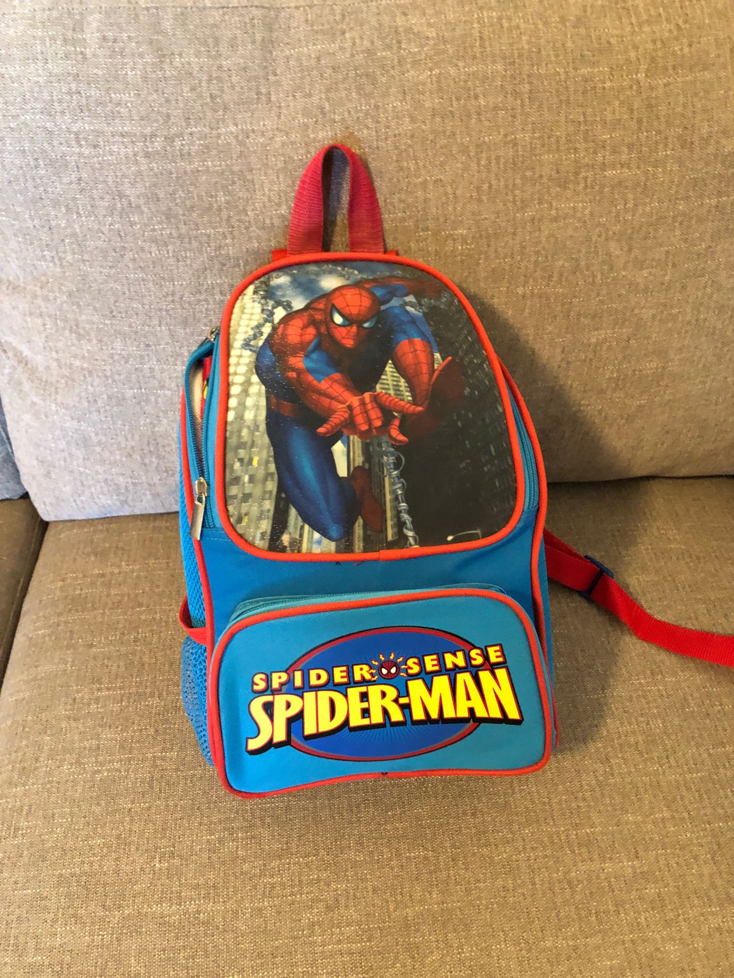 Spider-Man backpack and sleeping bag combo - New!