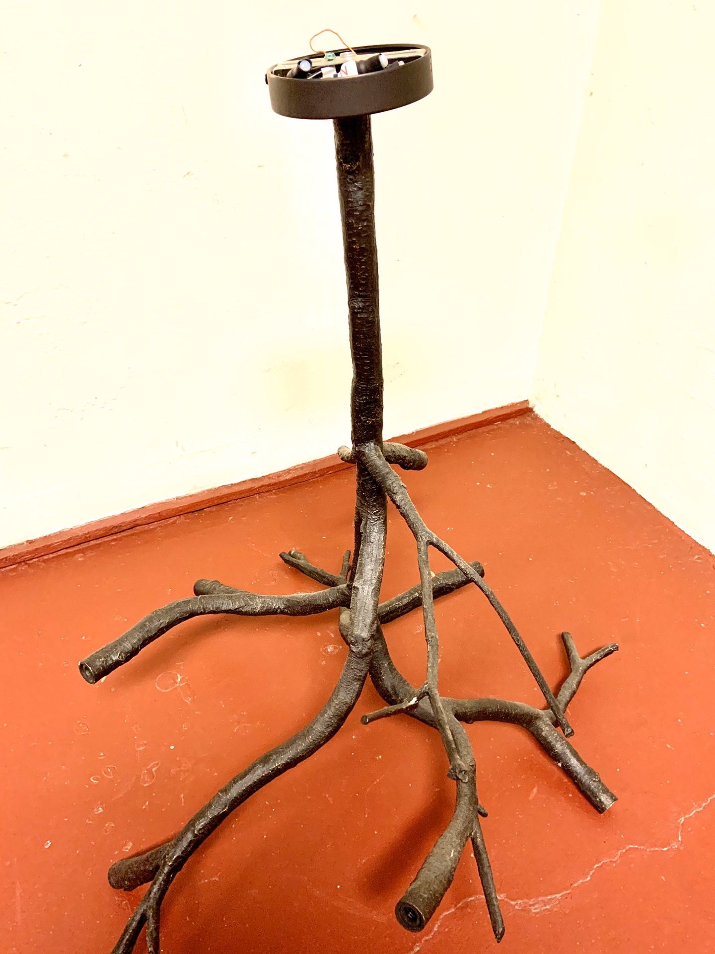 Tree branch ceiling light