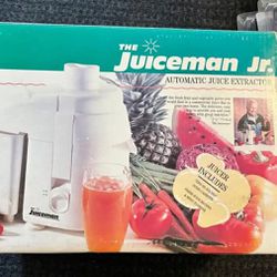 Older Model Juicer. The Juice Man
