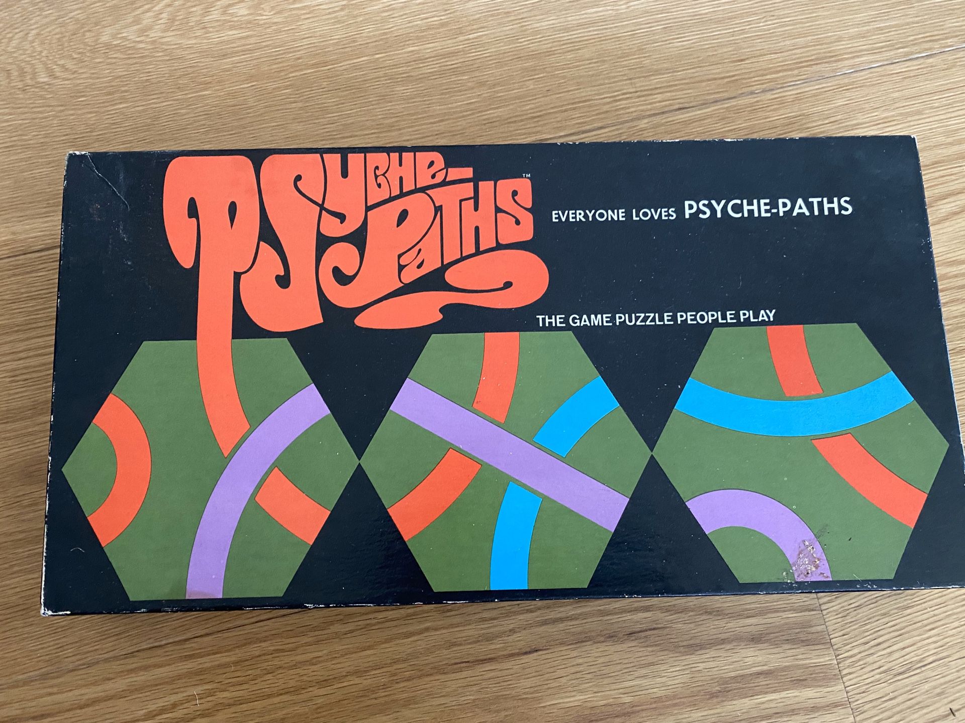 Psyche-Paths Game Puzzle 1968