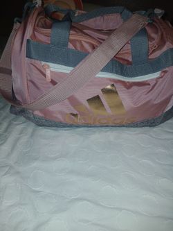 Pink Adidas gym bag travel bag duffle bag