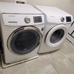 Front Loading Samsung Washer And Dryer. 